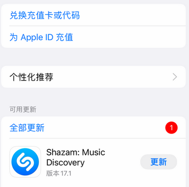 渭源苹果维修分享无法在iPhone上下载或更新应用办法 